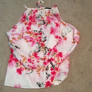 Off the shoulder floral top